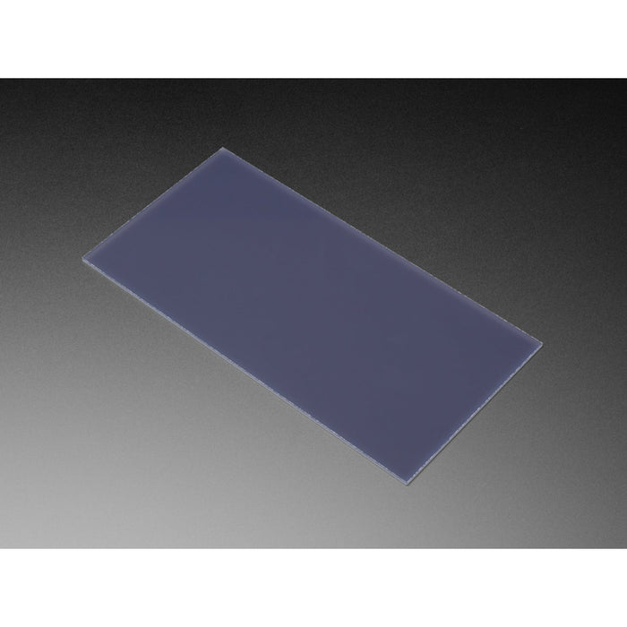 Black LED Diffusion Acrylic Panel - 10.2 x 5.1 - 0.1 / 2.6mm thick