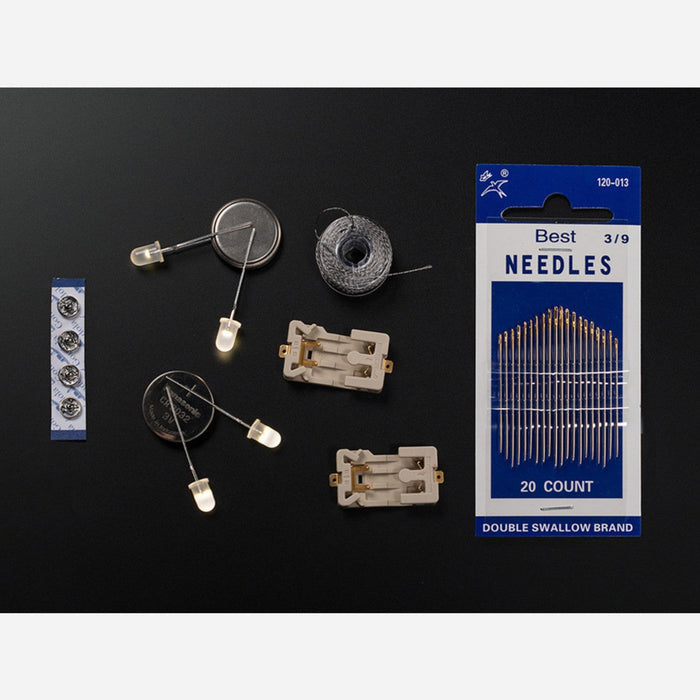 Adafruit Beginner LED Sewing Kit