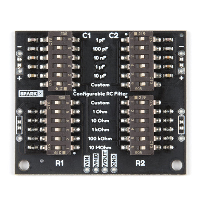 Configurable RC Filter