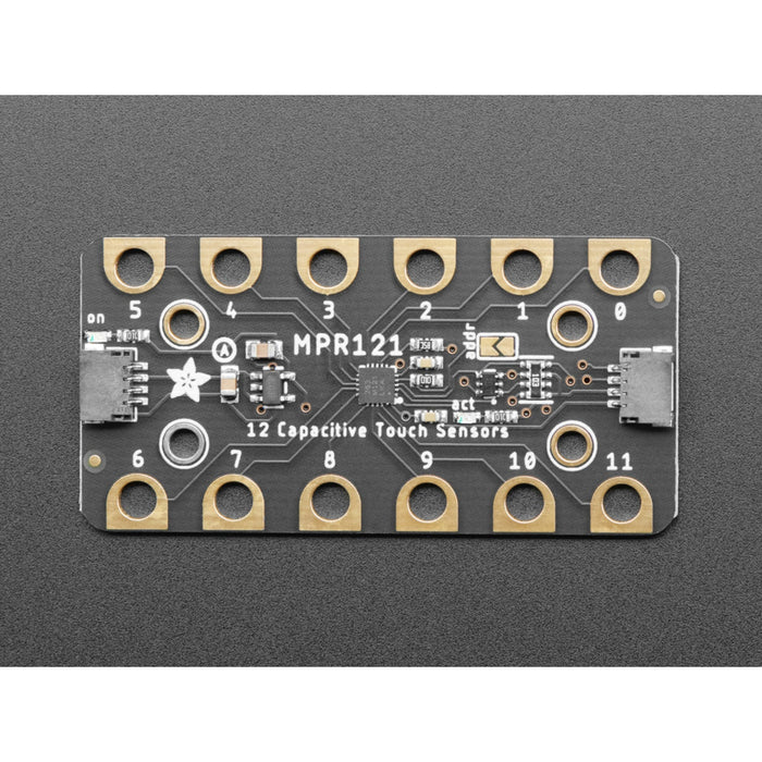 Adafruit MPR121 12-Key Capacitive Touch Sensor Gator Breakout - STEMMA QT / Qwiic
