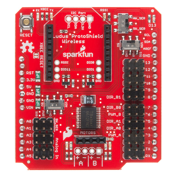 SparkFun Ludus Protoshield Wireless