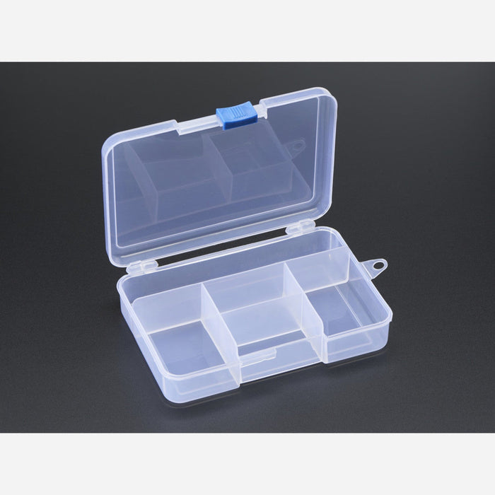 Latching 5-Compartment Storage Box