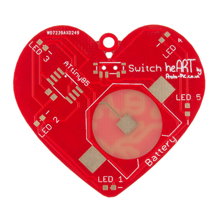 heART - Surface Mount Soldering Kit