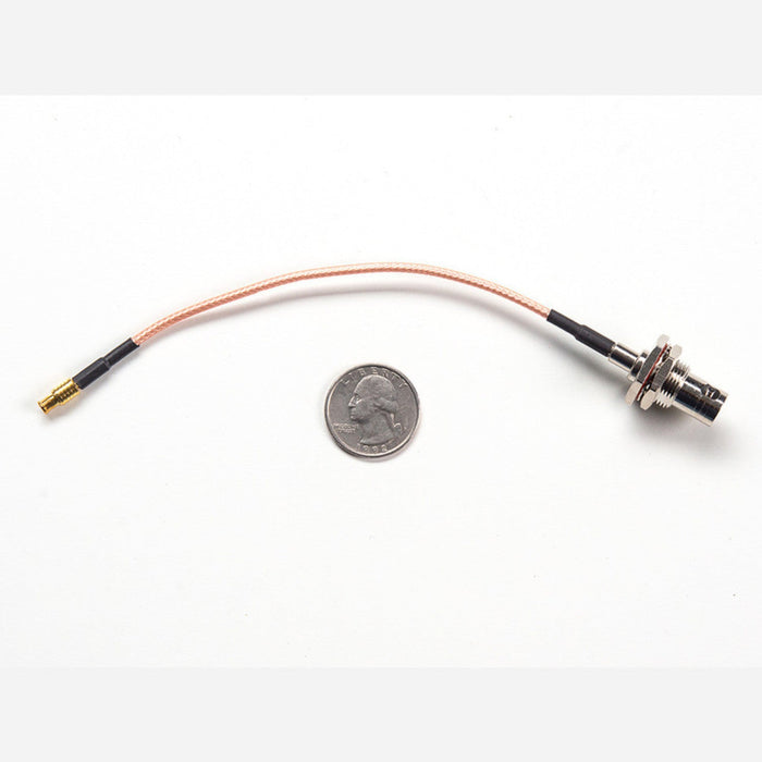MCX Jack to BNC RF Cable Adapter