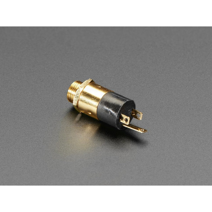 Panel Mount 1/8 (3.5mm) TRS Jack Connector