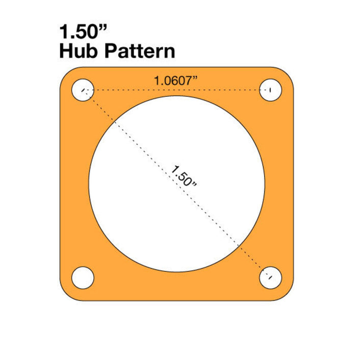 Clamping Hub - 1 Bore (Un-Threaded)