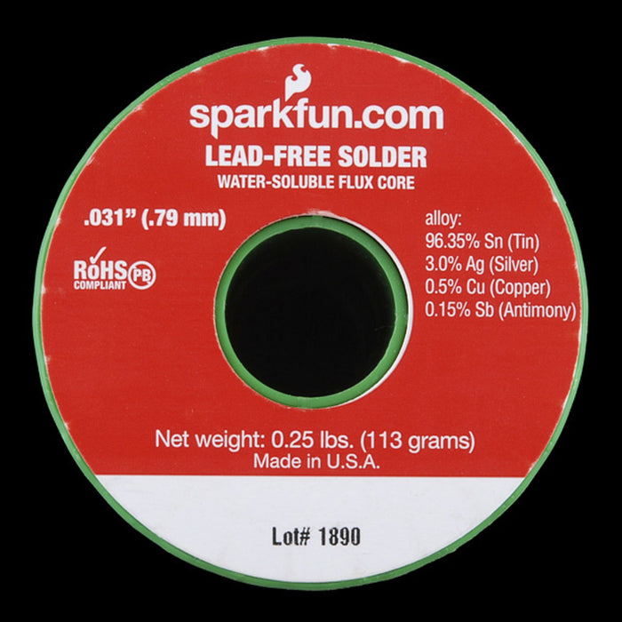 Solder - 1/4lb Spool (0.032) Special Blend