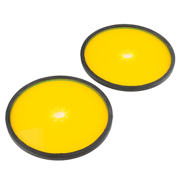Precision Disc Wheel - 5 (Clear Yellow, 2 Pack)