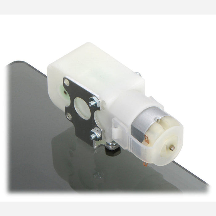 120:1 Plastic Gearmotor, 90º Output