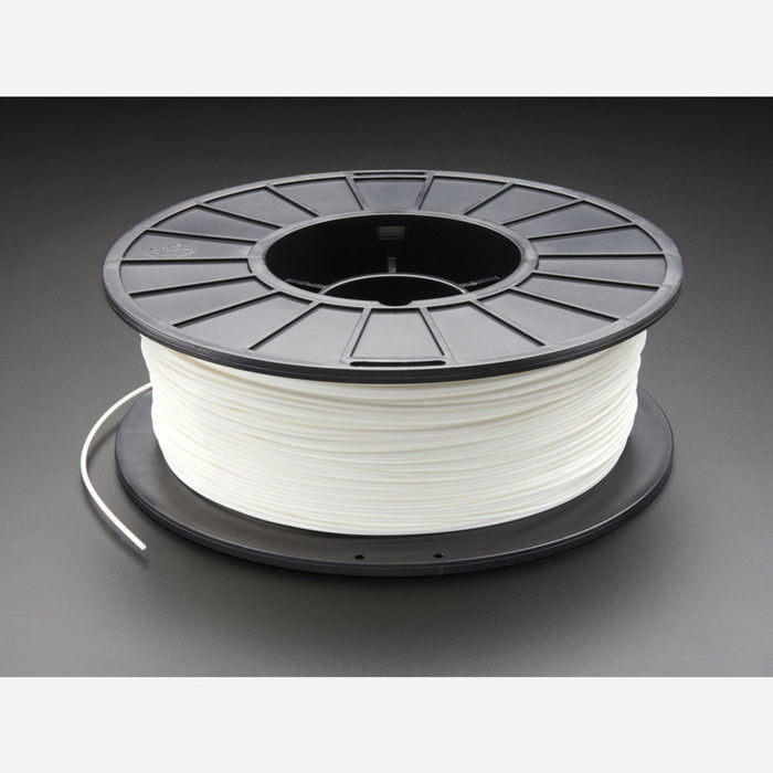 PLA Filament for 3D Printers - 1.75mm Diameter - White - 1KG