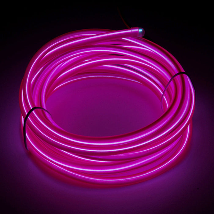 Bendable EL Wire - Pink 3m