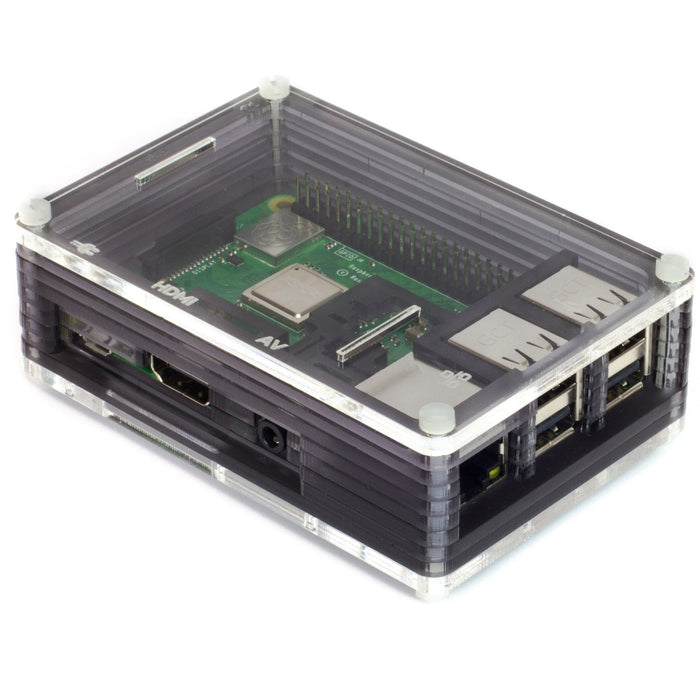 Pibow 3 B+ (Raspberry Pi 3 B+, 3, 2) - Ninja