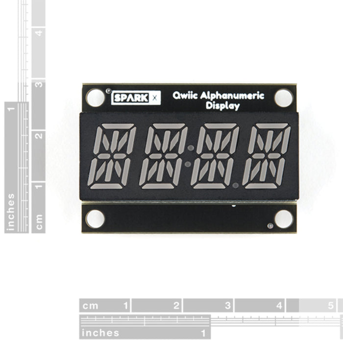 Qwiic Alphanumeric Display - Red