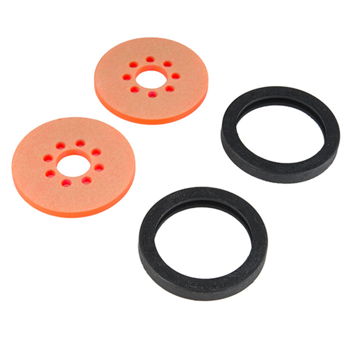 Precision Disc Wheel - 2 (Clear Pink, 2 Pack)