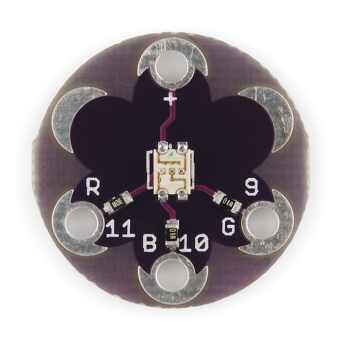 E-textiles LED Module Tri-color Module RGB