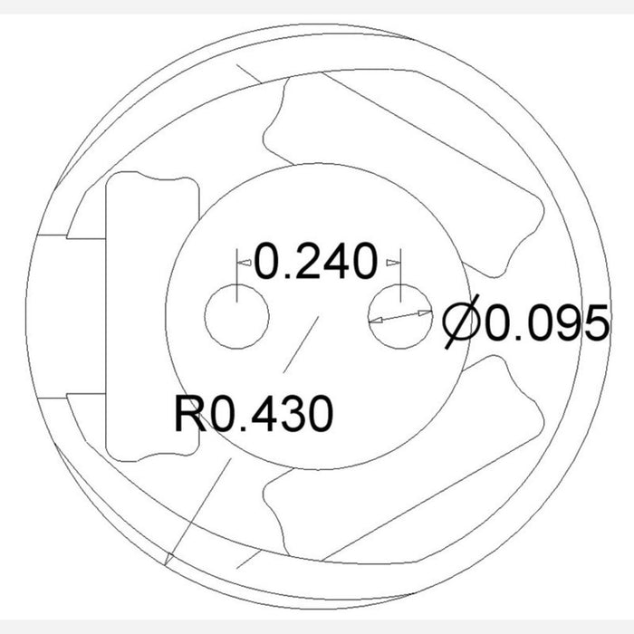 Pololu Ball Caster with 3/4 Plastic Ball