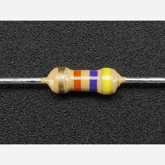Through-Hole Resistors - 47K ohm 5% 1/4W - Pack of 25