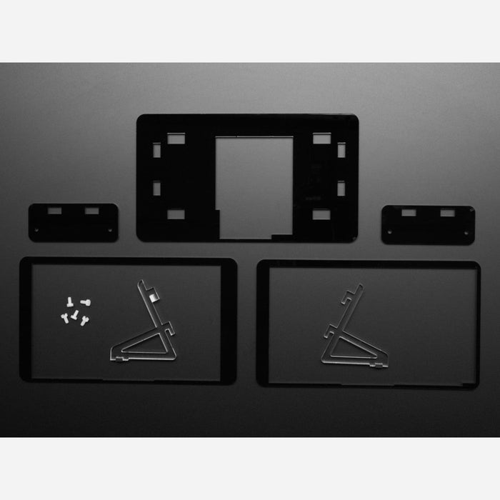 Pimoroni Raspberry Pi 7 Touchscreen Display Case - Noir
