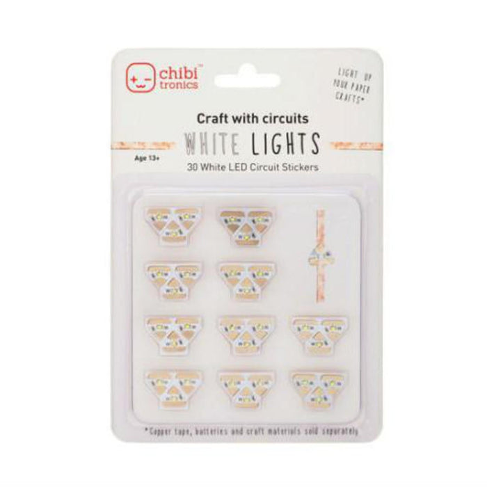Circuit Stickers LED MegaPack (30 stickers) - Tropical - Pink, Orange  Green
