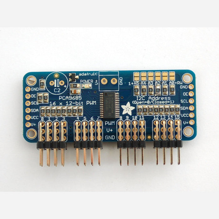 3x4 Right Angle Male Header - 4 pack