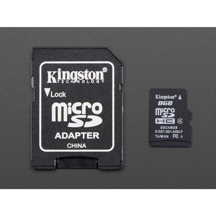 8GB SD Card with Raspbian Jessie Operating System