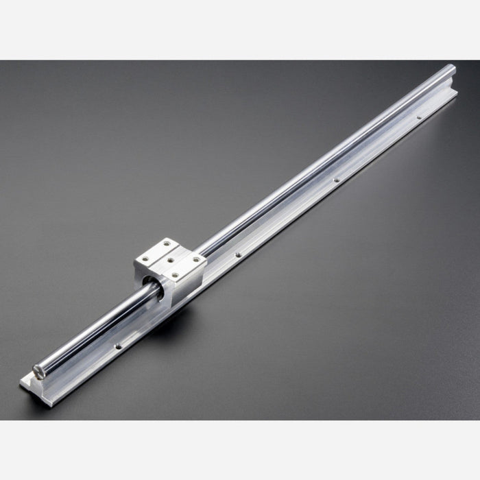 Linear Bearing Supported Slide Rail - 12mm wide - 600mm long