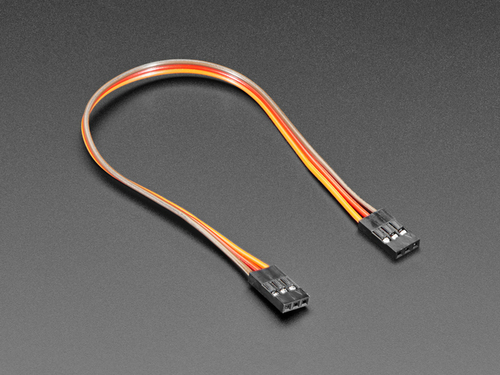 2.54mm 0.1" Pitch 3-pin Jumper Cable - 20cm long