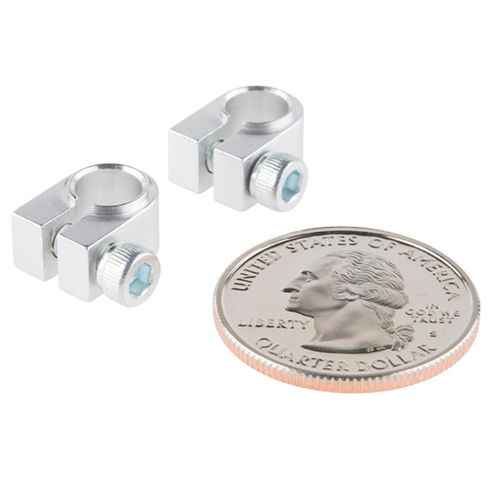 Shaft Collar - Clamp (1/4, 2 Pack)