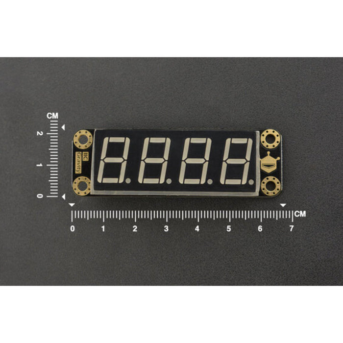 Gravity: 4-Digital LED Segment Display Module (Red)