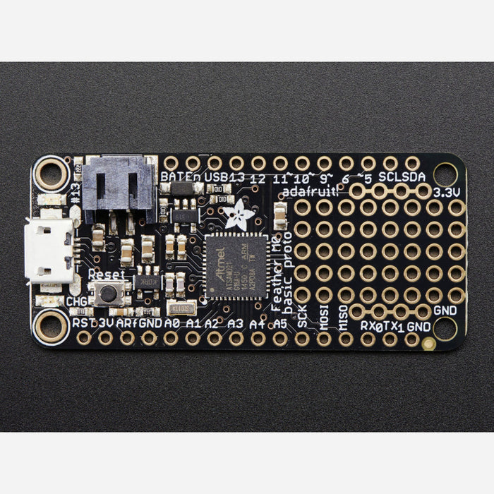 Adafruit Feather M0 Basic Proto - ATSAMD21 Cortex M0