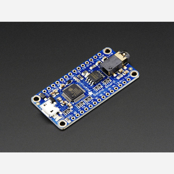 Adafruit Audio FX Sound Board - WAV/OGG Trigger - 16MB storage - Headphone out only