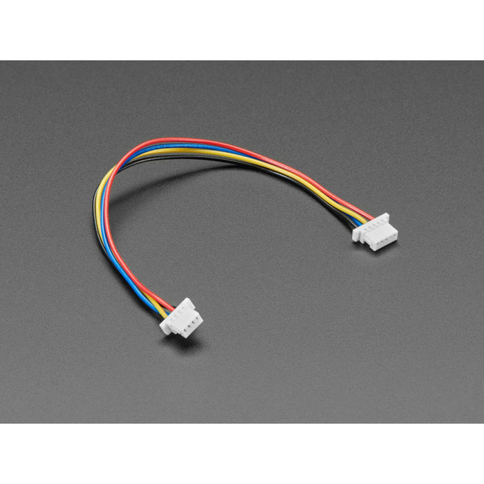 5-pin (Arduino MKR) to 4-pin JST SH STEMMA QT / Qwiic Cable - 100mm long
