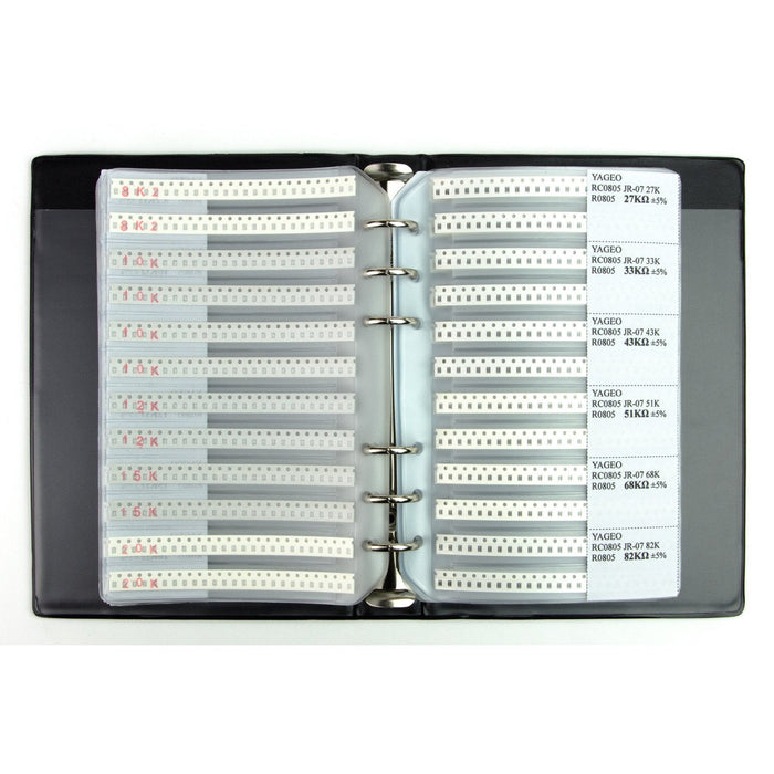 SMT/SMD Resistor and Capacitor Book - 0805