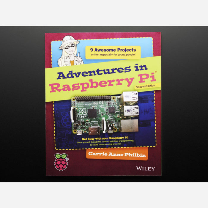 Adventures In Raspberry Pi + Companion Parts Pack Combo