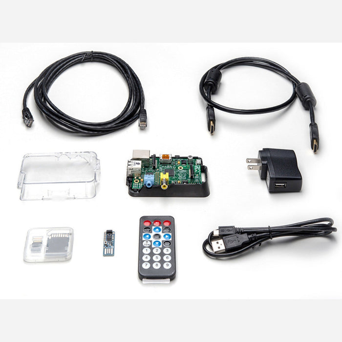 RaspBMC Pack for Raspberry Pi - Includes IRKey  Remote