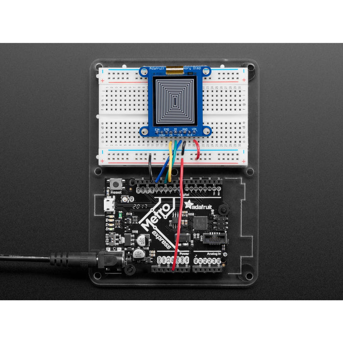 Adafruit SHARP Memory Display Breakout - 1.3 168x144 Monochrome