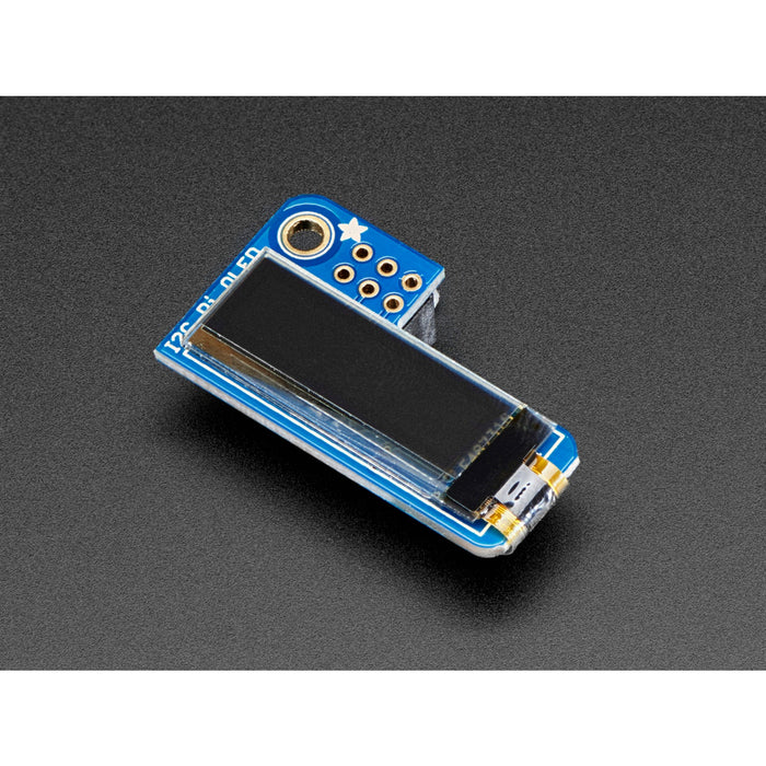 Adafruit PiOLED - 128x32 Monochrome OLED Add-on for Raspberry Pi