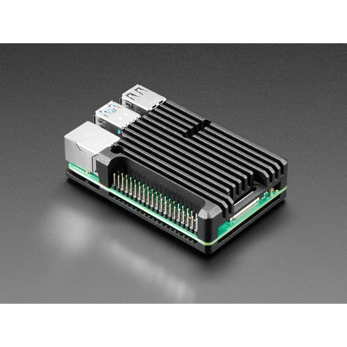 Aluminum Metal Heatsink Raspberry Pi 4 Case - Without Fans