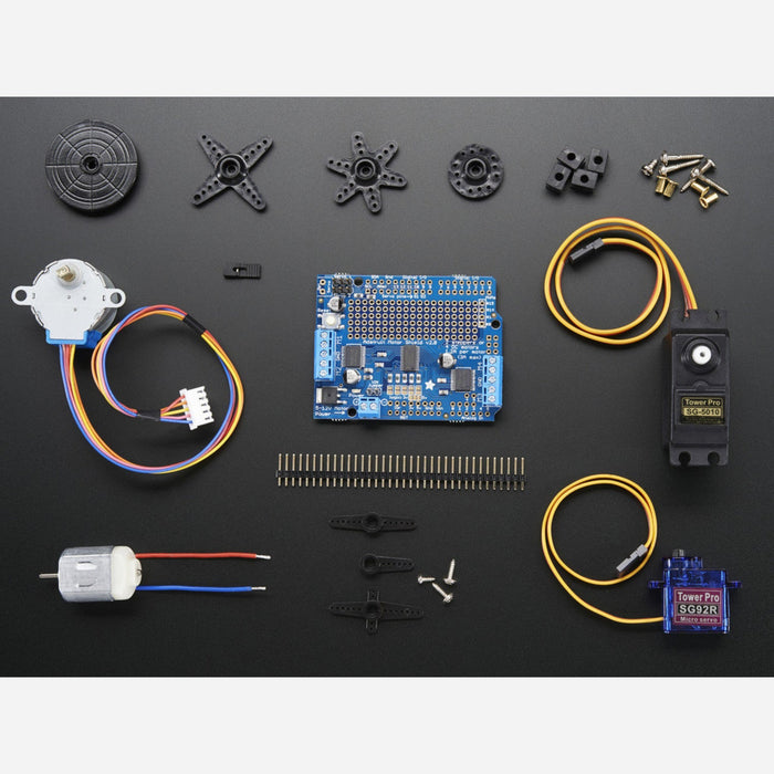 Motor party add-on pack for Arduino