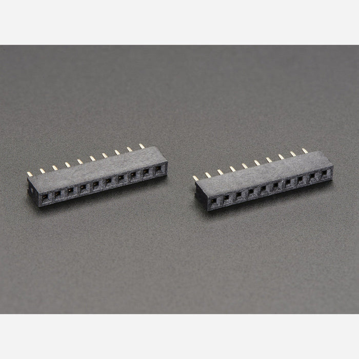 2mm 10 pin Socket Headers (for XBee) - Pack of 2