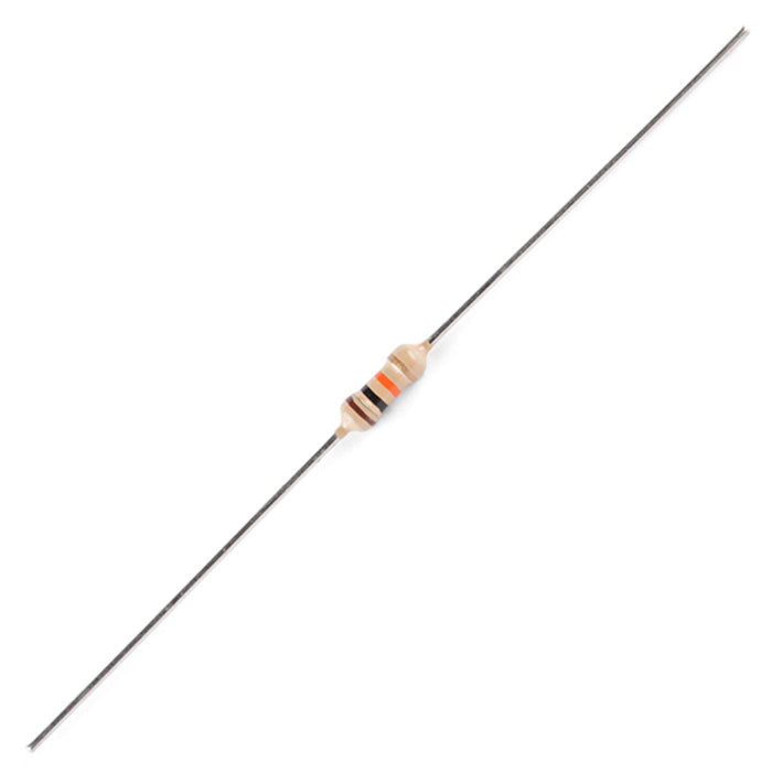 Resistor 10K Ohm 1/4 Watt PTH - 20 pack (Thick Leads)