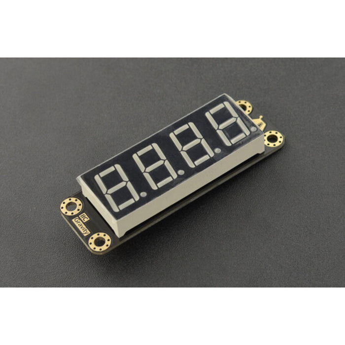 Gravity: 4-Digital LED Segment Display Module (Red)