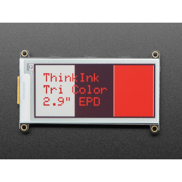 Adafruit 2.9 Tri-Color eInk / ePaper Display FeatherWing - Red Black White