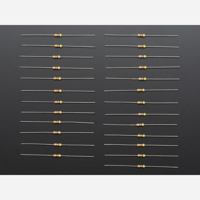 Through-Hole Resistors - 47K ohm 5% 1/4W - Pack of 25