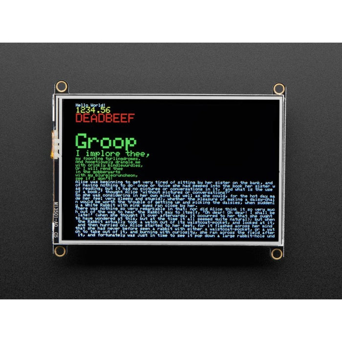 Adafruit TFT FeatherWing - 3.5 480x320 Touchscreen for Feathers
