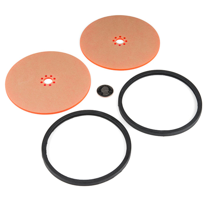 Precision Disc Wheel - 5 (Clear Pink, 2 Pack)