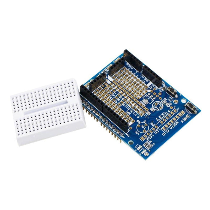Yahboom Uno R3 Prototype expansion board with mini breadboard