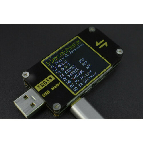 USB Cable and Charger Tester with 1.44" TFT LCD Color Screen