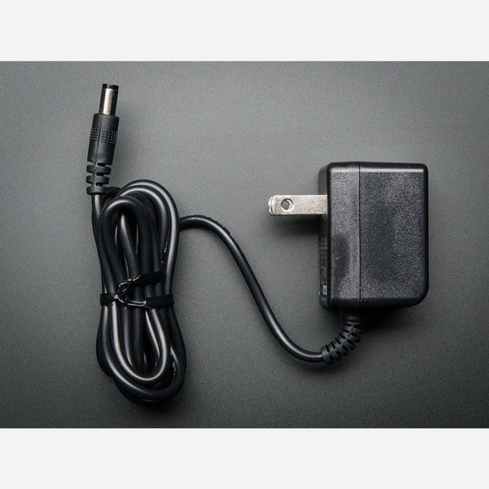 9 VDC 1000mA regulated switching power adapter - UL listed