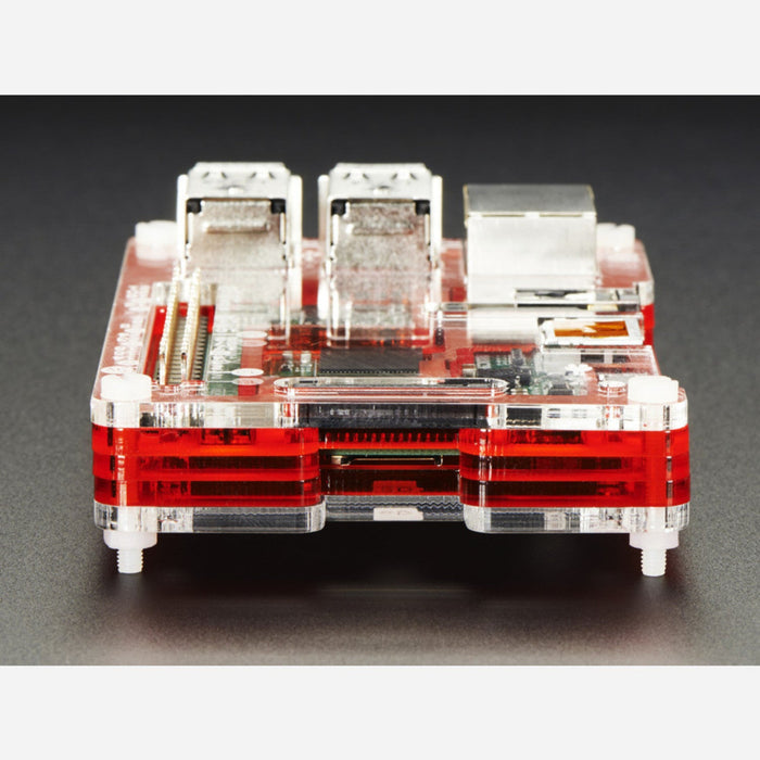 Pibow Coupé - Enclosure for Raspberry Pi 2 / B+ / Pi 3